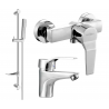 Mexen Caro DF72 Duschset, Chrom - 746604DF72-00