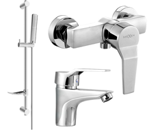 Mexen Caro DF72 Duschset, Chrom - 746604DF72-00