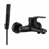 Mexen Caro R72 Badewannenarmatur mit Duschset, schwarz - 74663R72-70