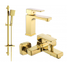 Mexen Cetus DQ45 Badewannenset, Gold - 744303DQ45-50