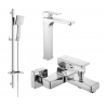 Mexen Cetus DQ45 Wannenset, Chrom - 744313DQ45-00