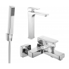 Mexen Cetus R77 Wannensatz, Chrom - 744313R77-00