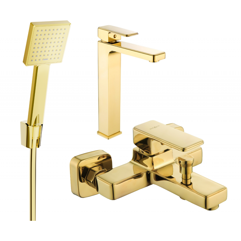 Mexen Cetus R45 Wannenset, goldfarben - 744313R45-50