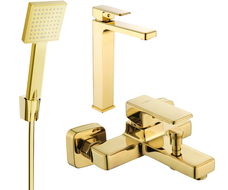 Mexen Cetus R45 Wannenset, goldfarben - 744313R45-50