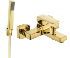 Mexen Cetus R77 Badewannenarmatur mit Duschset, gold - 74433R77-50