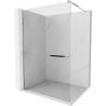 Mexen Kioto+ Duschwand mit Regal Walk-in 95 x 200 cm, transparent, Chrom - 800-095-121-01-00