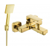 Mexen Cetus R45 Badewannenarmatur mit Duschset, Gold - 74433R45-50