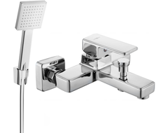 Mexen Cetus R45 Badewannenarmatur mit Duschset, Chrom - 74433R45-00