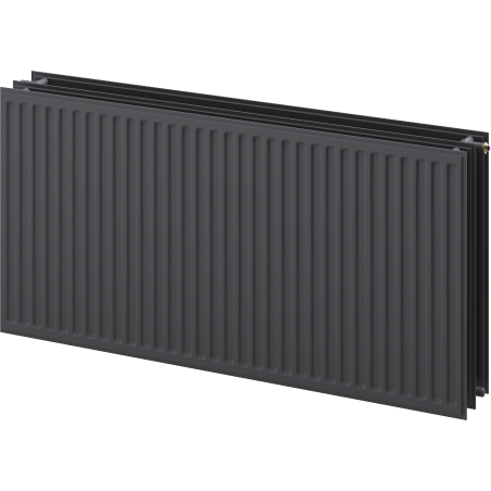 Mexen CVH30 Hygiene Plattenheizkörper 600 x 700 mm, unterer Anschluss, 1056 W, Anthrazit - W630H-060-070-66
