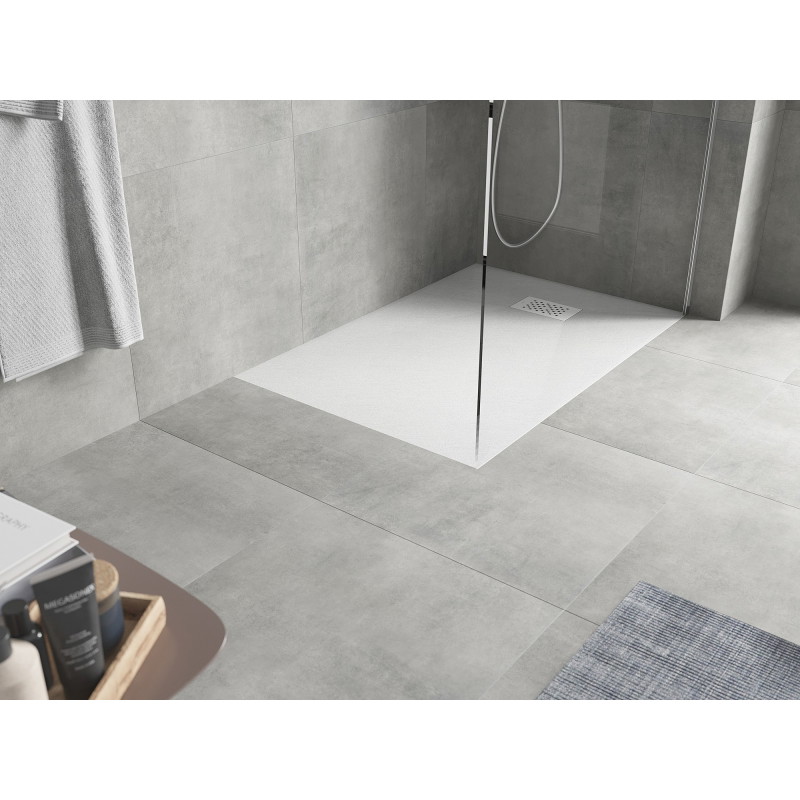 Mexen Hugo Rechteckige SMC Duschwanne 120 x 70 cm, weiß, weiße Abdeckung - 42107012-W