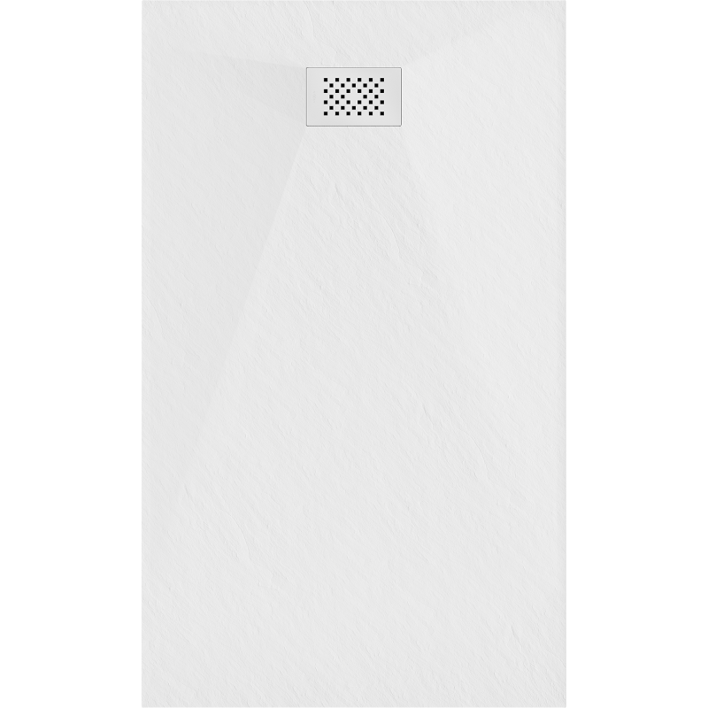 Mexen Hugo rechteckige SMC-Duschwanne 160 x 70 cm, weiß, weiße Abdeckung - 42107016-W
