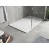 Mexen Hugo rechteckige Duschwanne SMC 160 x 80 cm, weiß, Abdeckung weiß - 42108016-W