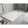 Mexen Hugo rechteckige Duschwanne SMC 170 x 80 cm, weiß, weiße Abdeckung - 42108017-W