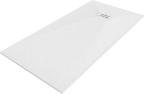 Mexen Hugo rechteckige Duschwanne SMC 170 x 80 cm, weiß, weiße Abdeckung - 42108017-W