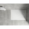Mexen Hugo rechteckige Duschwanne SMC 100 x 90 cm, weiß, weiße Abdeckung - 42109010-W