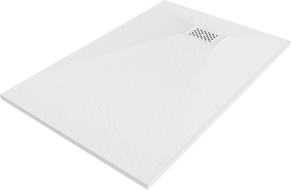 Mexen Hugo SMC-Duschwanne Rechteckig 130 x 90 cm, weiß, weiße Abdeckung - 42109013-W