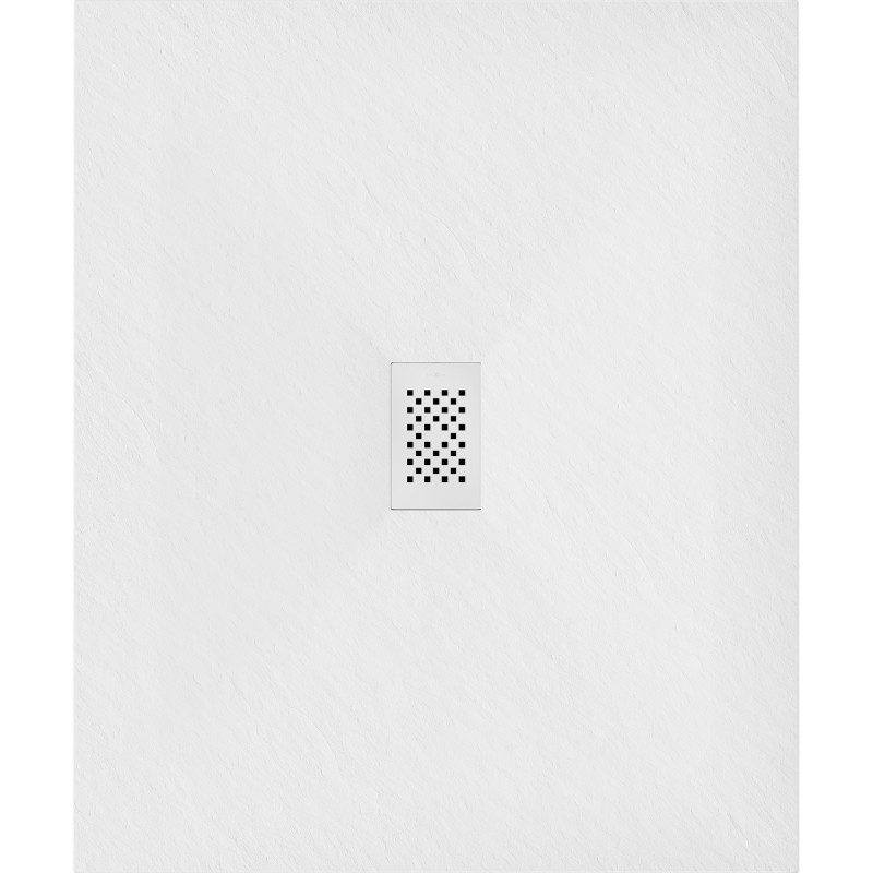Mexen Hugo Rechteckige Duschwanne SMC 120 x 100 cm, weiß, Abdeckung weiß - 42101012-W