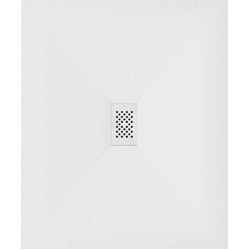Mexen Hugo rechteckige SMC-Duschwanne 120 x 100 cm, weiß, weiße Abdeckung - 42101012-W