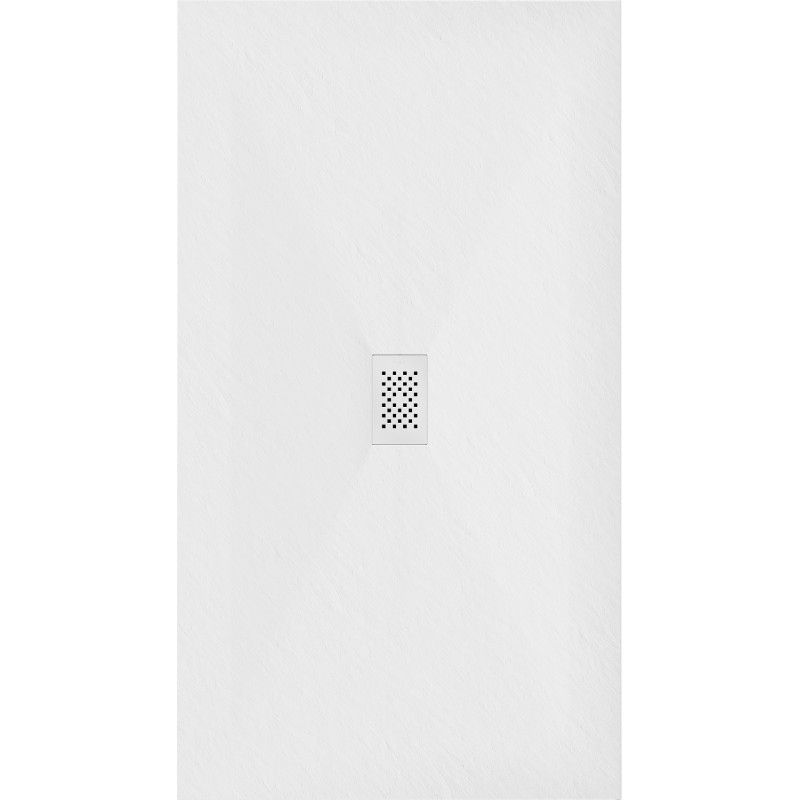 Mexen Hugo rechteckige SMC-Duschwanne 150 x 100 cm, weiß, weiße Abdeckung - 42101015-W
