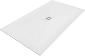Mexen Hugo rechteckige Duschwanne SMC 150 x 100 cm, weiß, weiße Abdeckung - 42101015-W