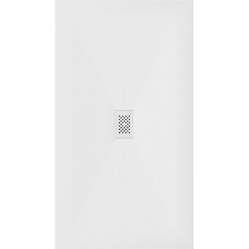 Mexen Hugo rechteckige Duschwanne SMC 170 x 100 cm, weiß, weiße Abdeckung - 42101017-W
