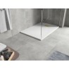Mexen Hugo rechteckige Duschwanne SMC 90 x 70 cm, weiß, goldene Abdeckung - 42107090-G