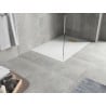 Mexen Hugo rechteckige SMC-Duschwanne 100 x 70 cm, weiß, goldene Abdeckung - 42107010-G