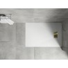 Mexen Hugo rechteckige Duschwanne SMC 120 x 90 cm, weiß, Blende gold - 42109012-G