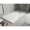Mexen Hugo rechteckige SMC-Duschwanne 170 x 90 cm, weiß, Goldene Abdeckung - 42109017-G