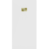 Mexen Hugo rechteckige SMC-Duschwanne 170 x 90 cm, weiß, Goldene Abdeckung - 42109017-G