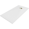 Mexen Hugo rechteckige SMC-Duschwanne 170 x 90 cm, weiß, Goldene Abdeckung - 42109017-G