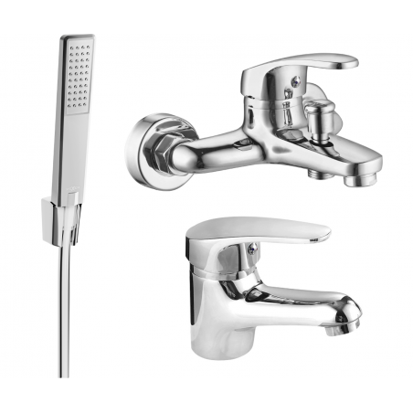 Mexen Erica R72 Badewannen-Set, Chrom - 746403R72-00