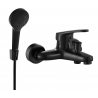 Mexen Erica R05 Badewannenarmatur mit Duschset, schwarz - 74643R05-70