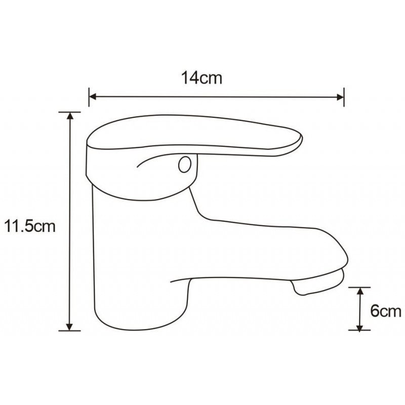Mexen Erica R72 Badewannenarmatur mit Duschset, schwarz - 74643R72-70