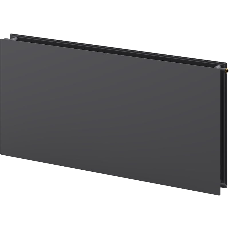 Mexen CVHF20 Hygiene Flat Flachheizkörper 300 x 500 mm, unterer Anschluss, 284 W, Anthrazit - W620HF-030-050-66