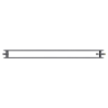 Mexen CVHF20 Hygiene Flat Plattenheizkörper 400 x 1400 mm, unterer Anschluss, 1007 W, anthrazit - W620HF-040-140-66