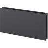 Mexen CVHF20 Hygiene Flat Plattenheizkörper 400 x 2000 mm, unterer Anschluss, 1438 W, Anthrazit - W620HF-040-200-66
