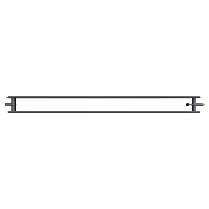 Mexen CVHF20 Hygiene Flat Plattenheizkörper 500 x 400 mm, unterer Anschluss, 345 W, Anthrazit - W620HF-050-040-66