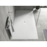 Mexen Hugo rechteckige Duschwanne SMC 170 x 100 cm, weiß, weiße Abdeckung - 42101017-W
