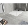 Mexen Hugo rechteckige Duschwanne SMC 130 x 70 cm, weiß, schwarze Abdeckung - 42107013-B