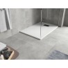 Mexen Hugo rechteckige Duschwanne SMC 120 x 70 cm, weiß, schwarze Abdeckung - 42107012-B