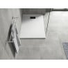 Mexen Hugo SMC Rechteck-Duschwanne 120 x 80 cm, weiß, schwarze Abdeckung - 42108012-B