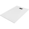 Mexen Hugo SMC Rechteck-Duschwanne 140 x 80 cm, weiß, schwarze Abdeckung - 42108014-B