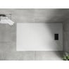 Mexen Hugo SMC Rechteck-Duschwanne 140 x 80 cm, weiß, schwarze Abdeckung - 42108014-B
