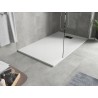 Mexen Hugo rechteckige Duschwanne SMC 150 x 90 cm, weiß, schwarze Abdeckung - 42109015-B