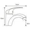 Mexen Fabia R72 Badewannenset, schwarz - 746503R72-70