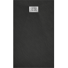 Mexen Hugo rechteckige Duschwanne SMC 150 x 80 cm, schwarz, Inox-Abdeckung - 42708015-X