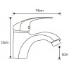 Mexen Fabia R62 Badewannen-Set, schwarz - 746503R62-70
