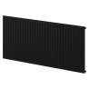 Mexen CH10 Hygiene Plattenheizkörper 300 x 1000 mm, seitlicher Anschluss, 331 W, schwarz - W410H-030-100-70