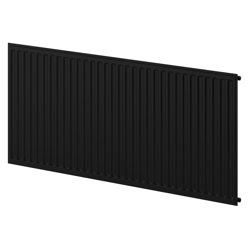 Mexen CH10 Hygiene Plattenheizkörper 400 x 600 mm, Seitenanschluss, 259 W, schwarz - W410H-040-060-70